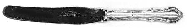 ELK10 (Silverplate) Old French Hollow Knife