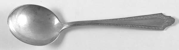 Lady Edith (Sterling, 1925) Round Bowl Soup Spoon (Cream Soup)