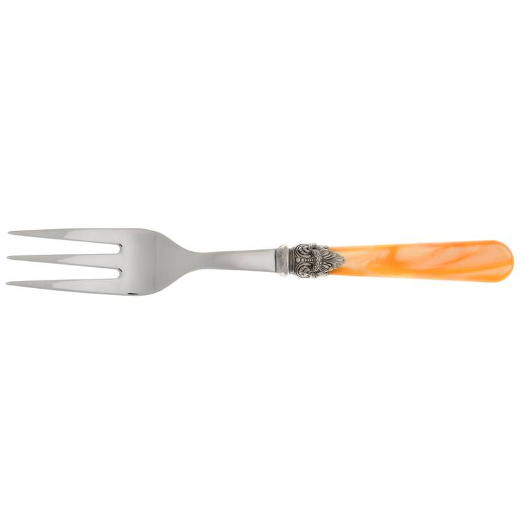 Napoleon-Pearl Honey (Stainless) Large Solid Cold Meat Serving Fork