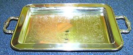 1779 (Silverplate, Hollowware) Large Waiter Tray