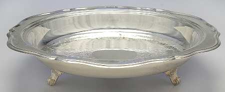 1779 (Silverplate, Hollowware) Footed Pie Plate