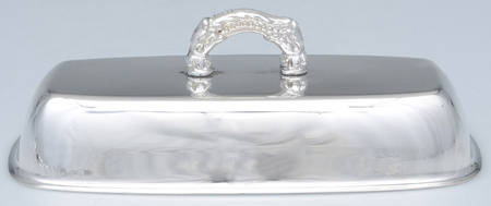 Silverplate Hollowware 1/4 Lb Butter Lid