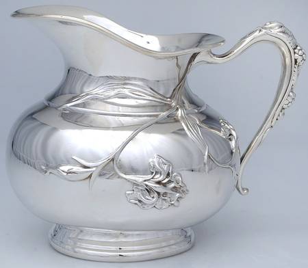 Silverplate Hollowware Silverplate Water Pitcher