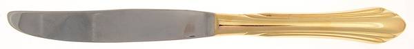 EXF25 (Gold Electroplate) Modern Hollow Knife