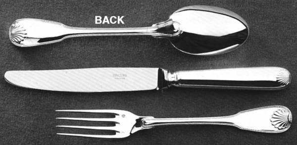 Coquille-Gold Vermeil (Sterling) Modern Hollow Knife