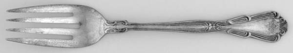 ELD29 (Nickel Silver) Individual Salad Fork by Eldan