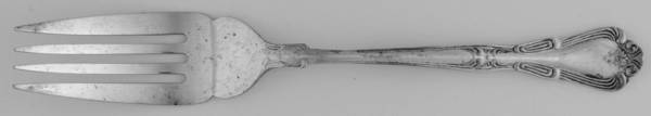 ELD29 (Nickel Silver) Solid Serving Fork
