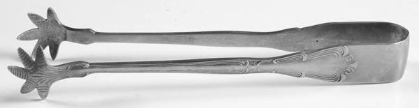 ELD29 (Nickel Silver) Large Ice Serving Tongs