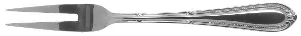 UNF1570 (Stainless) Small 2-Tine Cold Meat Serving Fork