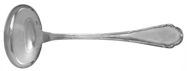 ERC9(Silverplate) Solid Gravy Ladle