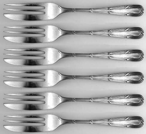EV2 (Sterling) Pastry Fork - Set of 6