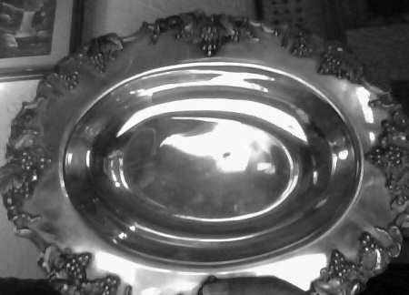 5336 (Silverplate, Hollowware) Silverplate Oval Vegetable Bowl
