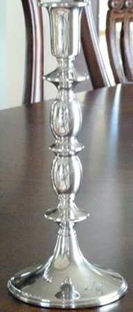 Sterling Candlesticks 9" Weighted Candlestick