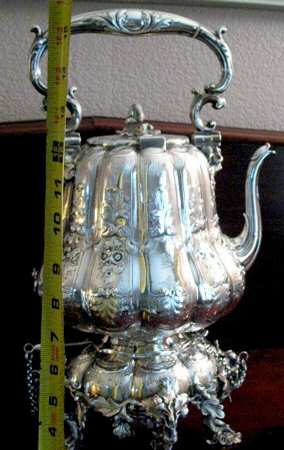 3534 (Silverplate, Hollowware) Kettle, Stand & Burner