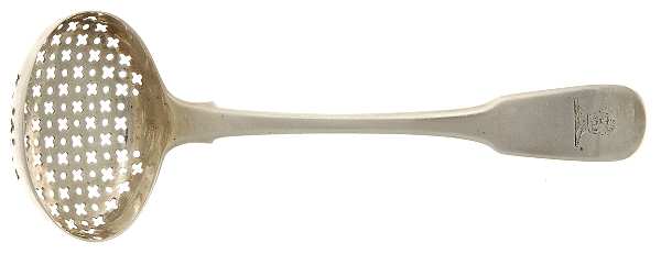 EFC3 (Sterling) Pierced Sugar Serving Ladle