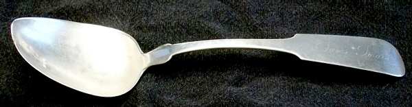 Coin Silver Flatware Tablespoon (Serving Spoon)