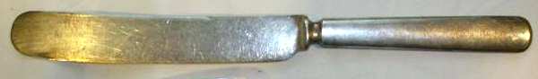 NTS64 (Silverplate) Blunt Hollow Knife