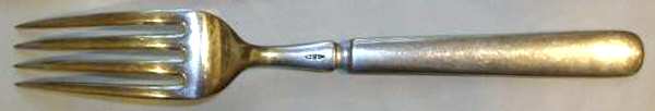 NTS64 (Silverplate) Hollow Handle Fork