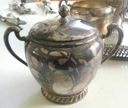70G (Silverplate, Hollowware) Sugar Bowl & Lid