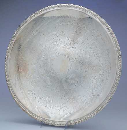 70G (Silverplate, Hollowware) Silverplate Aspic Tray