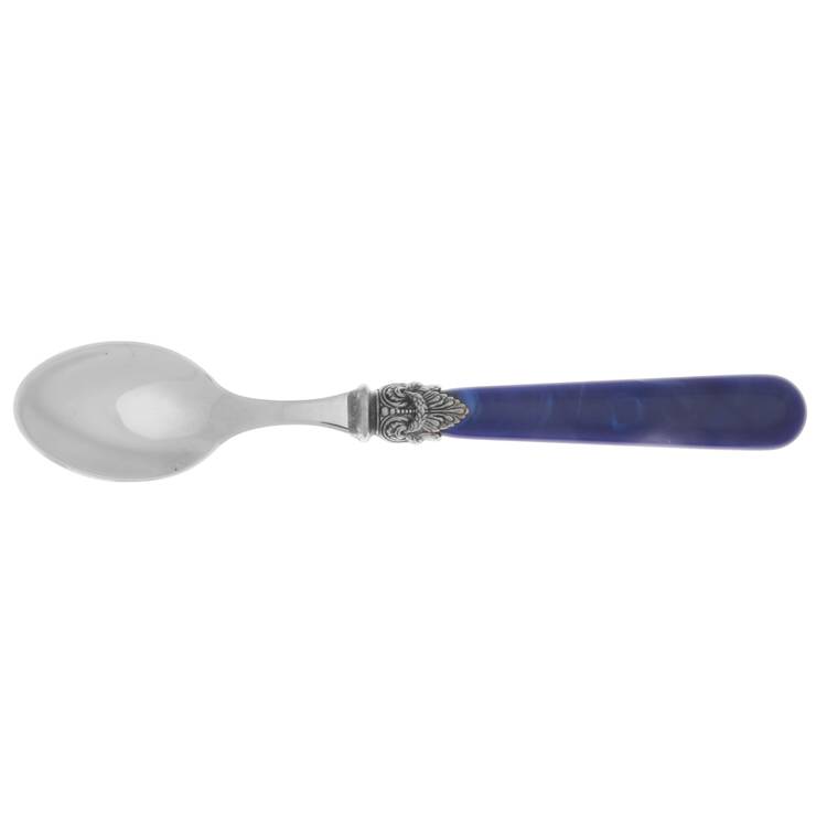 Napoleon-Venato Blue (Stainless) Demitasse Spoon by EME Flatware