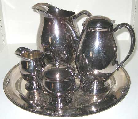 Gloriana (Silverplate, Hollowware) Silverplate Coffee Pot
