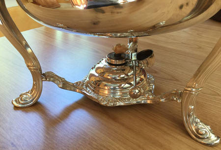 787 (Silverplate, Hollowware) Chafing Dish Burner