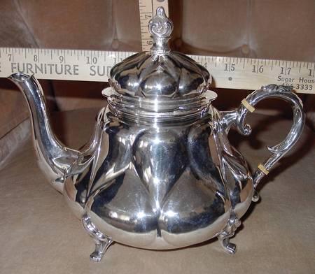 EUF4 (Sterling, Hollowware) Teapot