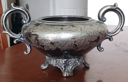 3233 (Silverplate, Hollowware) Sugar Bowl No Lid