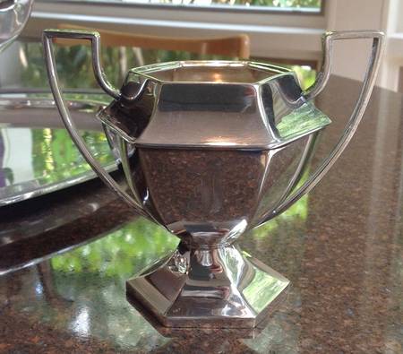 190 (Silverplate, Hollowware) Sugar Bowl No Lid