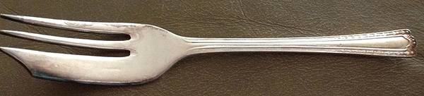 E1P1 (Silverplate) Pastry Fork