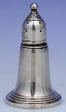244 (Sterling, Hollowware) Weighted Pepper Shaker
