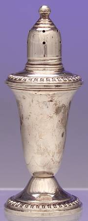 231 (Sterling, Hollowware) Weighted Pepper Shaker
