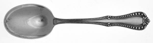 Georgian Bead (Sterling) Teaspoon