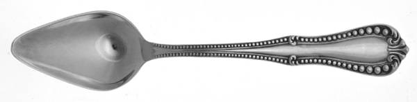 Georgian Bead (Sterling) Fruit/Orange Spoon