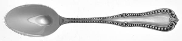 Georgian Bead (Sterling) Demitasse Spoon