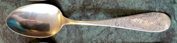 EBH2 (Coin Silver) Teaspoon