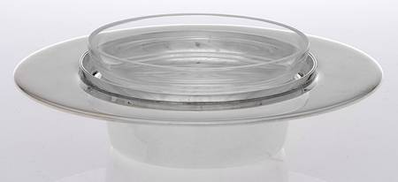 Saturne (Silverplate, Hollowware) Individual Caviar & Glass Bowl Set