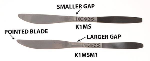 EKS5A (Stainless) Modern Solid Knife