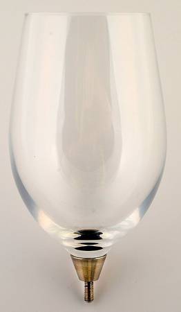 Stemware (Gold & Silverplated) White Wine Bowl-Silverplate Finish