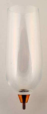 Stemware (Gold & Silverplated) Flute Bowl-Goldplated Finish