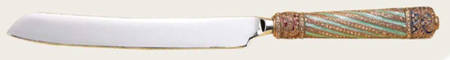Table Top Cake Knife with Stainless Blade