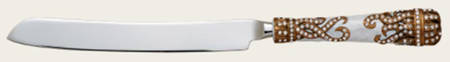 Table Top Cake Knife with Stainless Blade