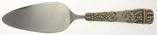 Table Top Cake Server with Stainless Blade