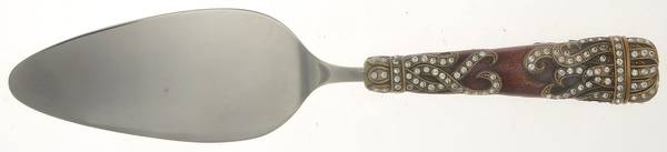 Table Top Cake Server with Stainless Blade