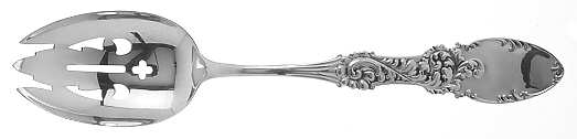Tyrolean (Sterling, 1893) Pierced Tablespoon (Serving Spoon)
