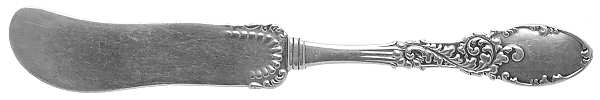 Tyrolean (Sterling, 1893) Flat Handle Butter Spreader