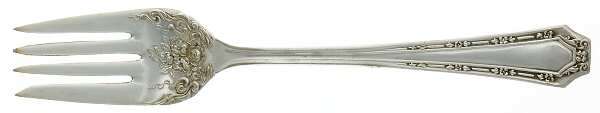 Alpha (Silverplate) Individual Salad Fork by Fairfield Plate