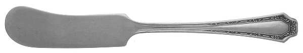 Alpha (Silverplate) Flat Handle Butter Spreader