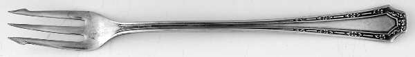 Alpha (Silverplate) Short Handle Pickle/Olive Fork